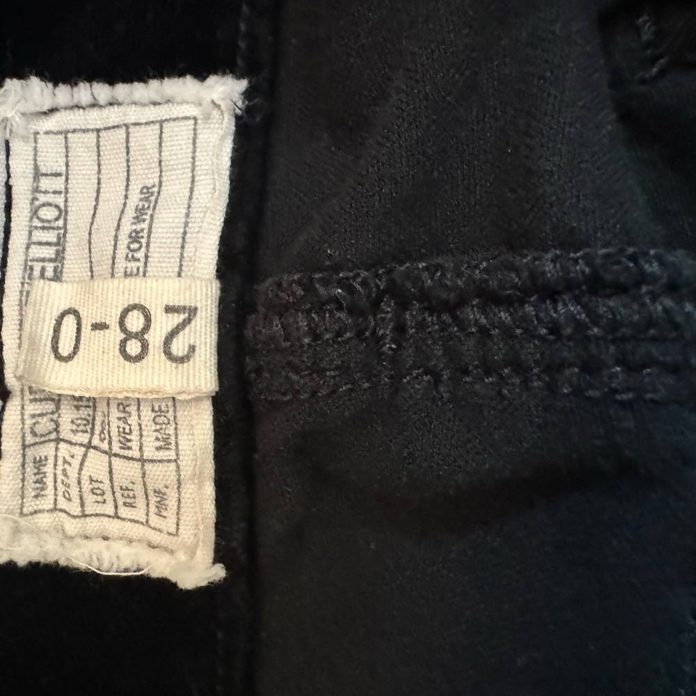 Current/Elliott “The Skinny” Soft Luxe Feel Jeans – Size 28, Black – Made in USA - Picture 6 of 8